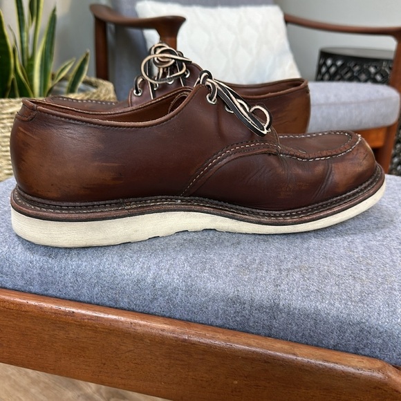 Red wing leather moc Oxford shoe - Picture 2 of 11